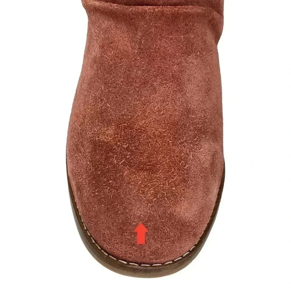 Cole Haan Alayna Mahogany Suede Leather Womens Ankle Boots Size 5.5M - Picture 7 of 11